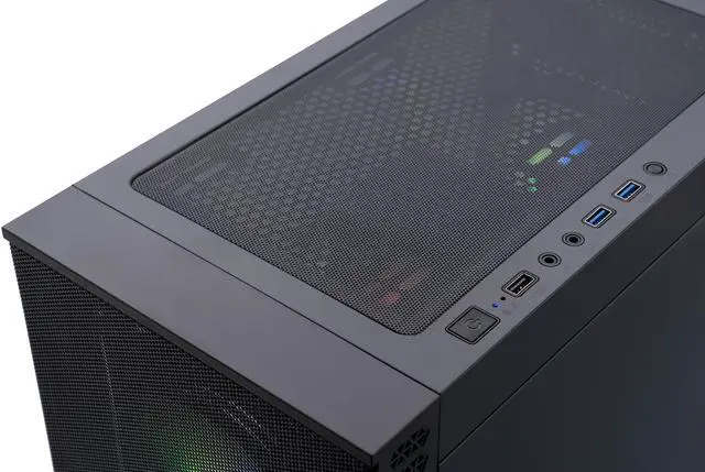 Alt view image 7 of 9 - ABS Cyclone Aqua Gaming PC - Windows 11 Home - Intel Core i7-14700F - GeForce RTX 4060 - DLSS 4 - AI-Powered Performance - 32GB DDR5 6000 - 2TB M.2 NVMe SSD - CA14700F40603