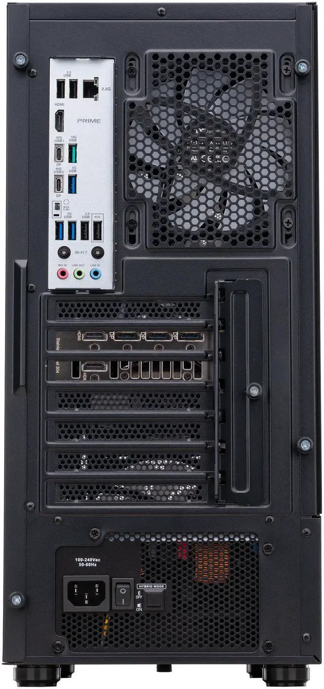 Alt view image 6 of 8 - ABS Stratos Ruby Gaming PC Powered By Asus - Windows 11 - Ryzen 7 9800X3D - GeForce RTX 5070 - DLSS 4 - AI-Powered Performance - 32GB DDR5 6000 - 2TB M.2 NVMe SSD - SR9800X3D5070