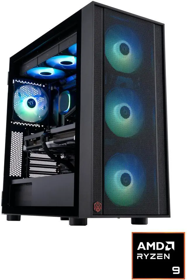 Alt view image 7 of 9 - ABS Eurus Ruby Gaming PC - Windows 11 Home - Ryzen 9 9950X3D - GeForce RTX 5090 - DLSS 4 - AI-Powered Performance - 32GB DDR5 - 2 TB M.2 NVMe SSD - ER9950X3D5090