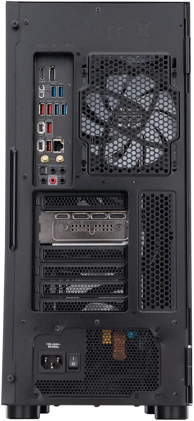 Alt view image 6 of 7 - ABS Eurus Ruby Gaming PC - Windows 11 Home - Ryzen 9 9900X3D - GeForce RTX 5070 TI - DLSS 4 - AI-Powered Performance - 32GB DDR5 - 2 TB M.2 NVMe SSD - ER9900X3D5070TI