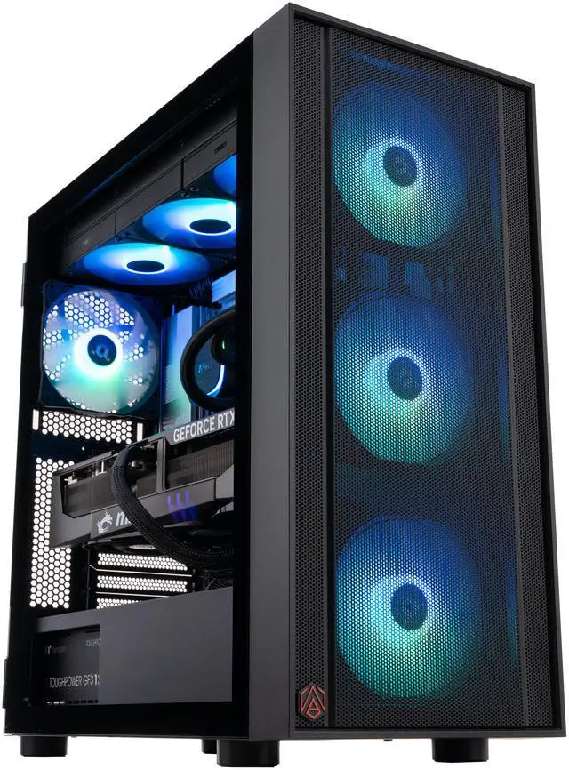 Alt view image 2 of 8 - ABS Eurus Ruby Gaming PC - Windows 11 Home - Ryzen 7 9800X3D - GeForce RTX 5090 - DLSS 4 - AI-Powered Performance - 32GB DDR5 - 2 TB M.2 NVMe SSD - ER9800X3D5090