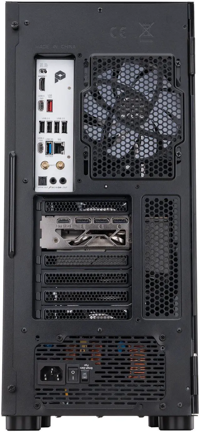 Alt view image 6 of 8 - ABS Eurus Ruby Gaming PC - Windows 11 Home - Ryzen 7 9800X3D - GeForce RTX 5090 - DLSS 4 - AI-Powered Performance - 32GB DDR5 - 2 TB M.2 NVMe SSD - ER9800X3D5090