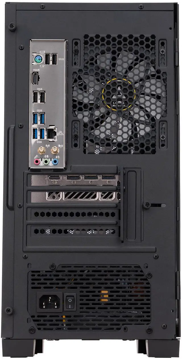 Alt view image 6 of 8 - ABS Aquilon Aqua Gaming PC - Windows 11 - Intel Core i5-13400F - Intel Arc B580 - AI-Powered Performance - 32GB DDR4 3200MHz - 1TB (512GBx2) NVMe SSD - AA13400FB580