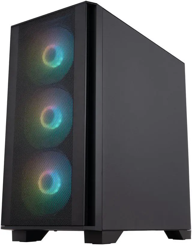 Alt view image 8 of 8 - ABS Aquilon Aqua Gaming PC - Windows 11 - Intel Core i5-13400F - Intel Arc B580 - AI-Powered Performance - 32GB DDR4 3200MHz - 1TB (512GBx2) NVMe SSD - AA13400FB580