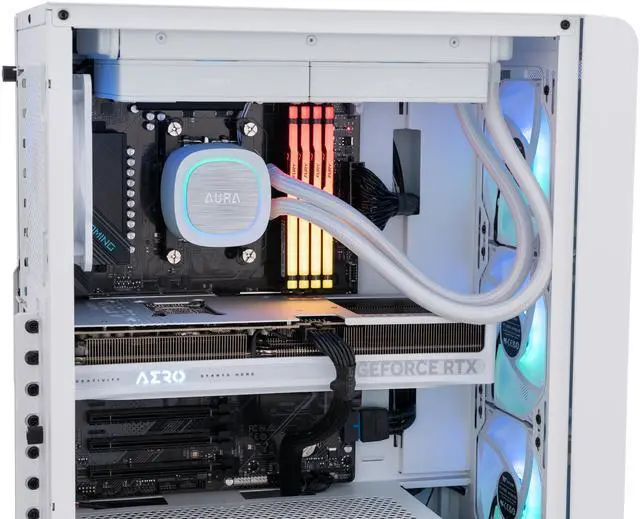 Alt view image 7 of 8 - ABS Stratos Aqua Gaming PC - Windows 11 - AMD Ryzen 7 9800X3D - GeForce RTX 5080 - DLSS 4 - AI-Powered Performance - 32GB DDR5 5600MHz - 2TB M.2 NVMe SSD - SA9800X3D5080