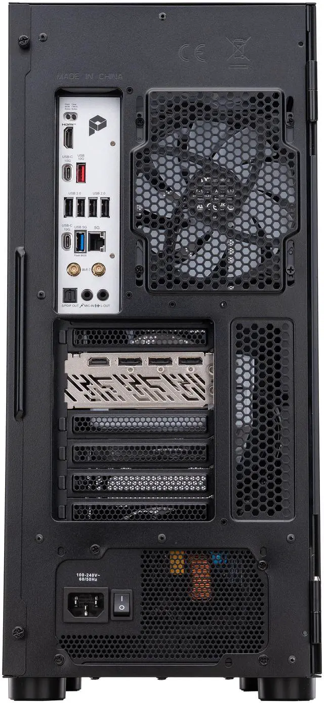 Alt view image 6 of 8 - ABS Eurus Ruby Gaming PC - Windows 11 Home - AMD Ryzen 7 9800X3D - Radeon 9070XT - 32GB DDR5 6000 - 2TB M.2 NVMe SSD - ER9800X3D9070XT