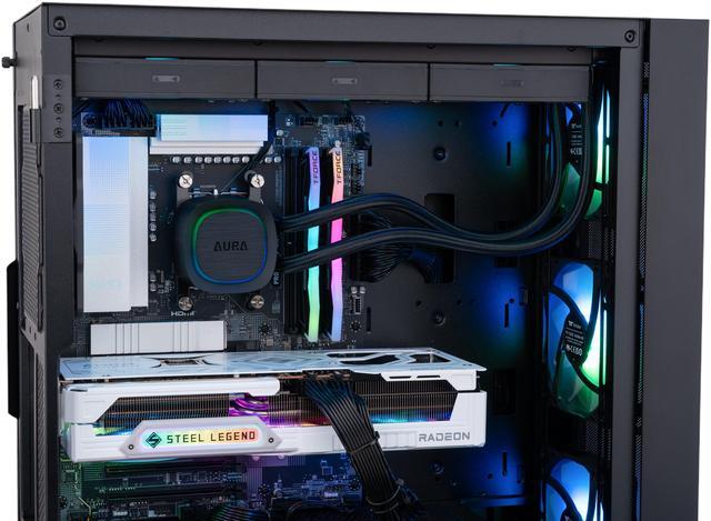 Alt view image 7 of 8 - ABS Eurus Ruby Gaming PC - Windows 11 Home - AMD Ryzen 7 9800X3D - Radeon 9070XT - 32GB DDR5 6000 - 2TB M.2 NVMe SSD - ER9800X3D9070XT