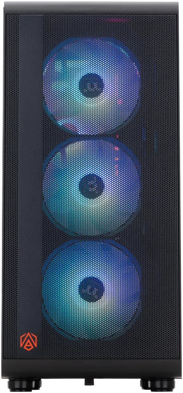 Alt view image 3 of 8 - ABS Stratos Ruby Gaming PC - Windows 11 - AMD Ryzen 7 9800X3D - GeForce RTX 5070 - DLSS 4 - AI-Powered Performance - 32GB DDR5 5600MHz - 1TB M.2 NVMe SSD - AMR9800X3D5070