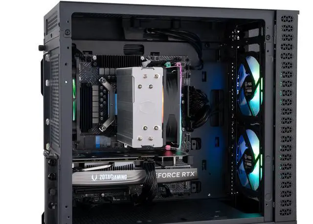 Alt view image 7 of 8 - ABS Cyclone Aqua Gaming PC - Windows 11 - Intel Core i7-14700F - GeForce RTX 4060 - DLSS 3 - AI-Powered Performance - 32GB DDR5 6000MHz - 2TB M.2 NVMe SSD - CA14700F40601