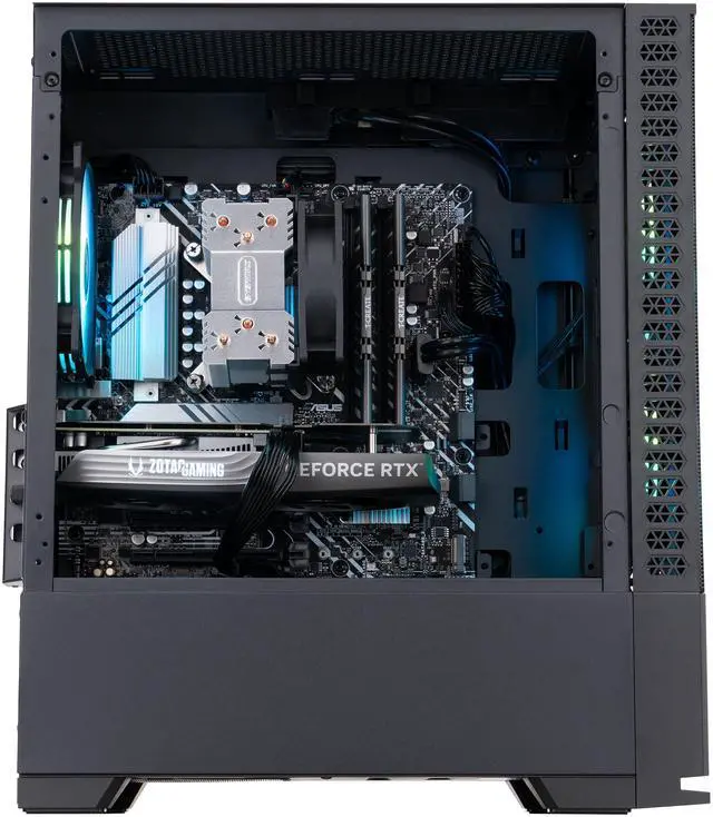 Alt view image 4 of 8 - ABS Cyclone Aqua Gaming PC - Windows 11 - Intel Core i5-13400F - GeForce RTX 4060 - DLSS 4 - AI-Powered Performance - 32GB DDR4 3200MHz - 1TB M.2 NVMe SSD - CA13400F40606