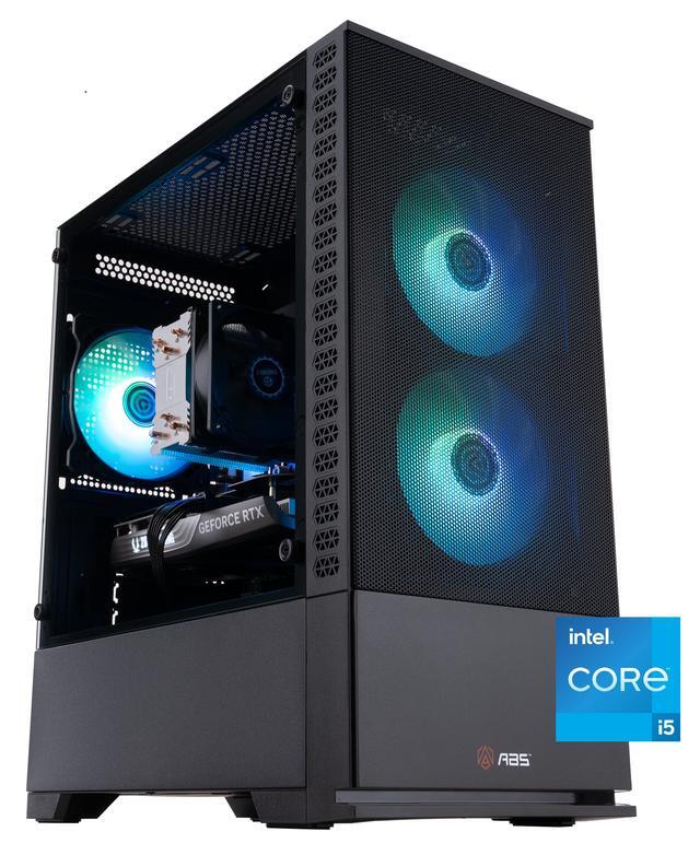 ABS Cyclone Aqua Gaming PC - Windows 11 - Intel Core i5-13400F - GeForce RTX 4060 - DLSS 4 - AI-Powered Performance - 32GB DDR4 3200MHz - 1TB M.2 NVMe