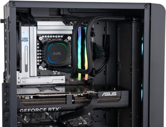 Alt view image 8 of 9 - ABS Stratos Aqua Gaming PC Powered By Asus - Windows 11 - Intel Core Ultra 9 285K - GeForce RTX 5070 Ti - DLSS 4 - AI-Powered Performance - 32GB DDR5 6400MHz - 2TB M.2 NVMe SSD - SA285K5070TI2