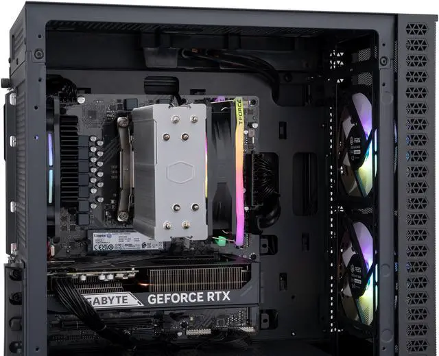 Alt view image 7 of 8 - ABS Cyclone Aqua Gaming PC - Windows 11 - AMD Ryzen 7 9700X - GeForce RTX 5060 TI 16G - DLSS 4 - AI-Powered Performance - 32GB DDR5 6000MHz - 1TB M.2 NVMe SSD - CA9700X5060TI