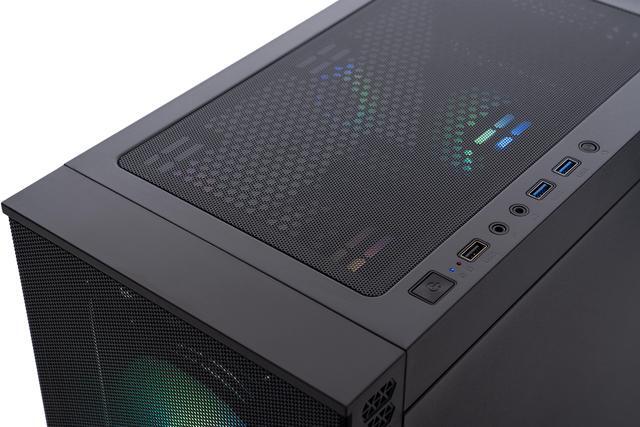 Alt view image 5 of 8 - ABS Cyclone Ruby Gaming PC - Windows 11 - AMD Ryzen 7 9700X - GeForce RTX 5070 - DLSS 4 - AI-Powered Performance - 32GB DDR5 6000MHz - 1TB M.2 NVMe SSD - CR9700X5070