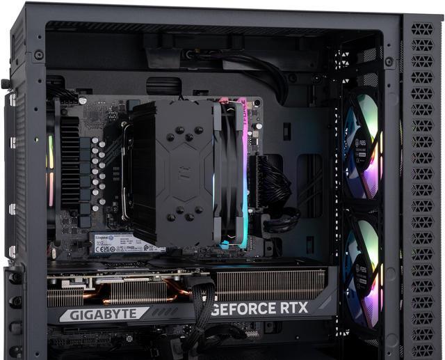 Alt view image 7 of 8 - ABS Cyclone Ruby Gaming PC - Windows 11 - AMD Ryzen 7 9700X - GeForce RTX 5070 - DLSS 4 - AI-Powered Performance - 32GB DDR5 6000MHz - 1TB M.2 NVMe SSD - CR9700X5070