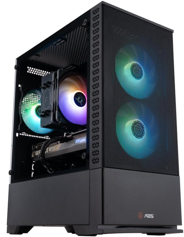 Alt view image 2 of 8 - ABS Cyclone Ruby Gaming PC - Windows 11 - AMD Ryzen 7 9700X - GeForce RTX 5070 - DLSS 4 - AI-Powered Performance - 32GB DDR5 6000MHz - 1TB M.2 NVMe SSD - CR9700X50702
