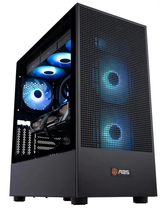 Alt view image 2 of 8 - ABS Aeolian Ruby Gaming PC - Windows 11 - AMD Ryzen 7 9800X3D - Radeon RX 9070 XT - 32GB DDR5 6000MHz - 2TB M.2 NVMe SSD - AR9800X3D9070XT