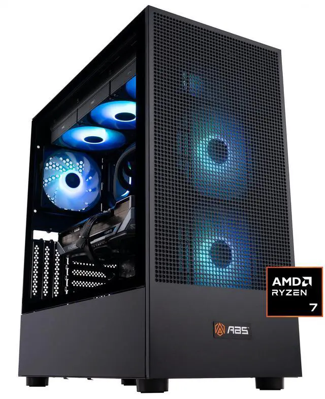 Main image of ABS Aeolian Ruby Gaming PC - Windows 11 - AMD Ryzen 7 9800X3D - Radeon RX 9070 XT - 32GB DDR5 6000MHz - 2TB M.2 NVMe SSD - AR9800X3D9070XT