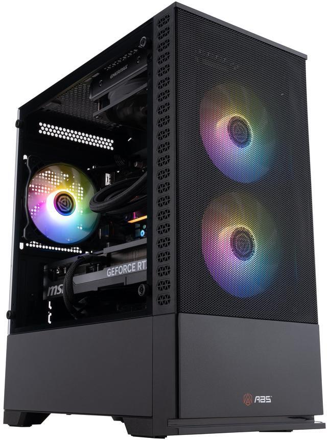 Alt view image 2 of 8 - ABS Cyclone Ruby Gaming PC - Windows 11 - AMD Ryzen 7 7800X3D - GeForce RTX 5070 - DLSS 4 - AI-Powered Performance - 32GB DDR5 6000 - 1TB M.2 NVMe SSD - CR7800X3D5070
