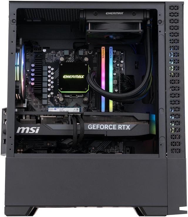 Alt view image 4 of 8 - ABS Cyclone Ruby Gaming PC - Windows 11 - AMD Ryzen 7 7800X3D - GeForce RTX 5070 - DLSS 4 - AI-Powered Performance - 32GB DDR5 6000 - 1TB M.2 NVMe SSD - CR7800X3D5070