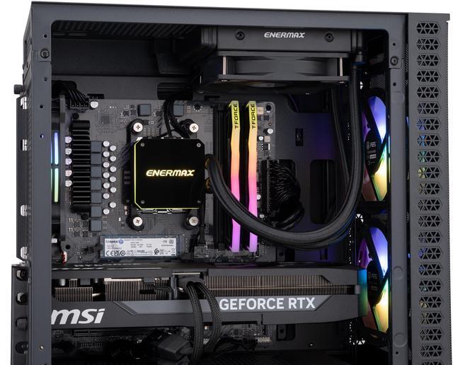Alt view image 7 of 8 - ABS Cyclone Ruby Gaming PC - Windows 11 - AMD Ryzen 7 7800X3D - GeForce RTX 5070 - DLSS 4 - AI-Powered Performance - 32GB DDR5 6000 - 1TB M.2 NVMe SSD - CR7800X3D5070