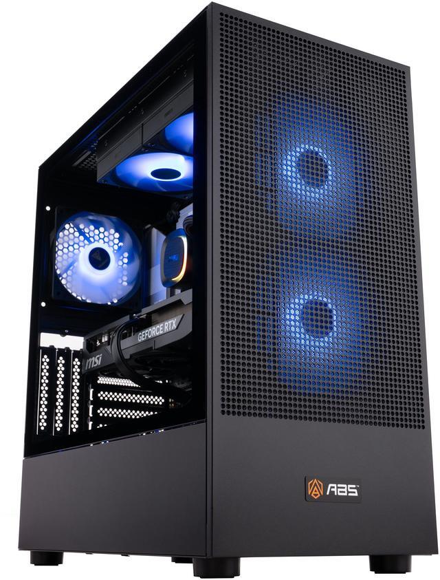 Alt view image 2 of 8 - ABS Aeolian Aqua Gaming PC - Windows 11 - Intel Core Ultra 7 265KF - GeForce RTX 5070 Ti - DLSS 4 - AI-Powered Performance - 32GB DDR5 6000 - 2TB M.2 NVMe SSD - AA265KF5070TI