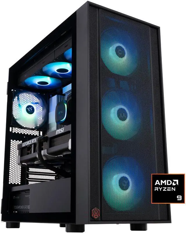 Main image of ABS Eurus Ruby Gaming PC - Windows 11 - AMD Ryzen 9 9950X3D - GeForce RTX 5090 - DLSS 4 - AI-Powered Performance - 32GB DDR5 6400 - 2TB M.2 NVMe SSD - ER9950X3D50902