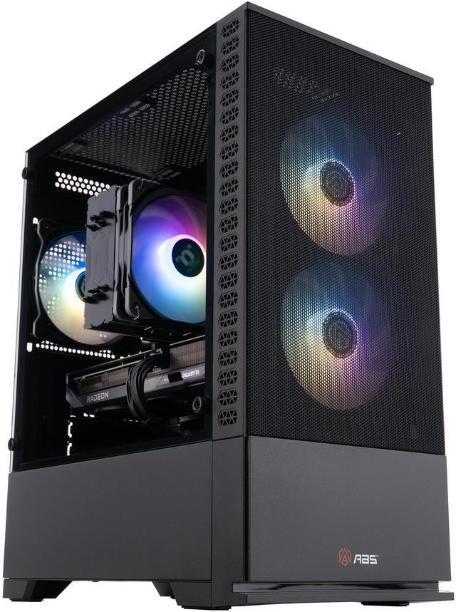 Alt view image 2 of 8 - ABS Cyclone Ruby Gaming PC - Windows 11 - AMD Ryzen 7 9700X - Radeon RX 9060 XT - 32GB DDR5 6000 - 1TB M.2 NVMe SSD - CR9700X9060