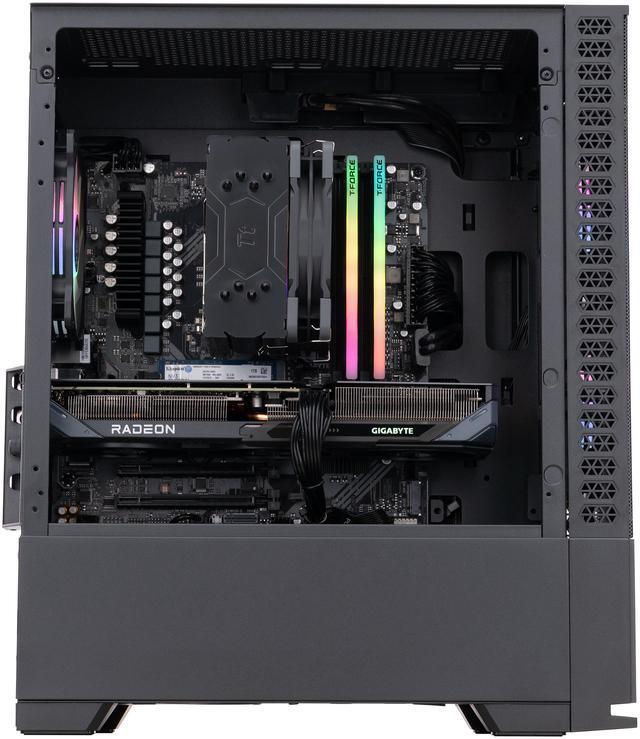 Alt view image 4 of 8 - ABS Cyclone Ruby Gaming PC - Windows 11 - AMD Ryzen 7 9700X - Radeon RX 9060 XT - 32GB DDR5 6000 - 1TB M.2 NVMe SSD - CR9700X9060