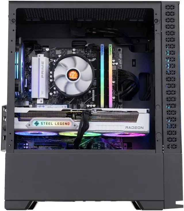 Alt view image 5 of 9 - ABS Cyclone Ruby Gaming PC - Windows 11 - AMD Ryzen 5 9600X - Radeon RX 9060 XT 16GB - 32GB DDR5 6000 - 1TB M.2 NVMe SSD - CR9600X9060XT16G