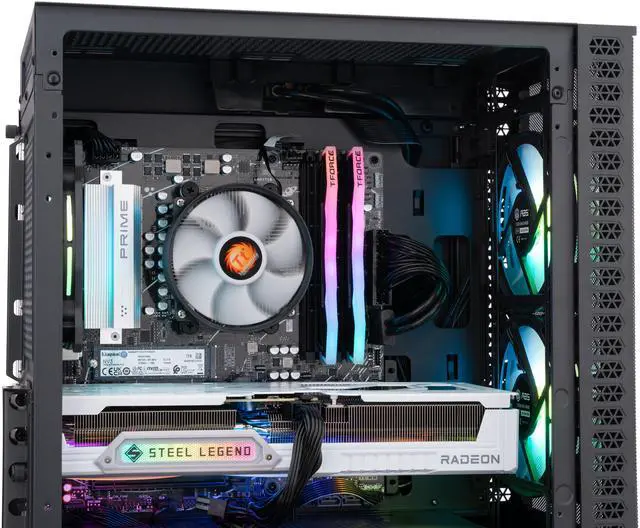 Alt view image 8 of 9 - ABS Cyclone Ruby Gaming PC - Windows 11 - AMD Ryzen 5 9600X - Radeon RX 9060 XT 16GB - 32GB DDR5 6000 - 1TB M.2 NVMe SSD - CR9600X9060XT16G