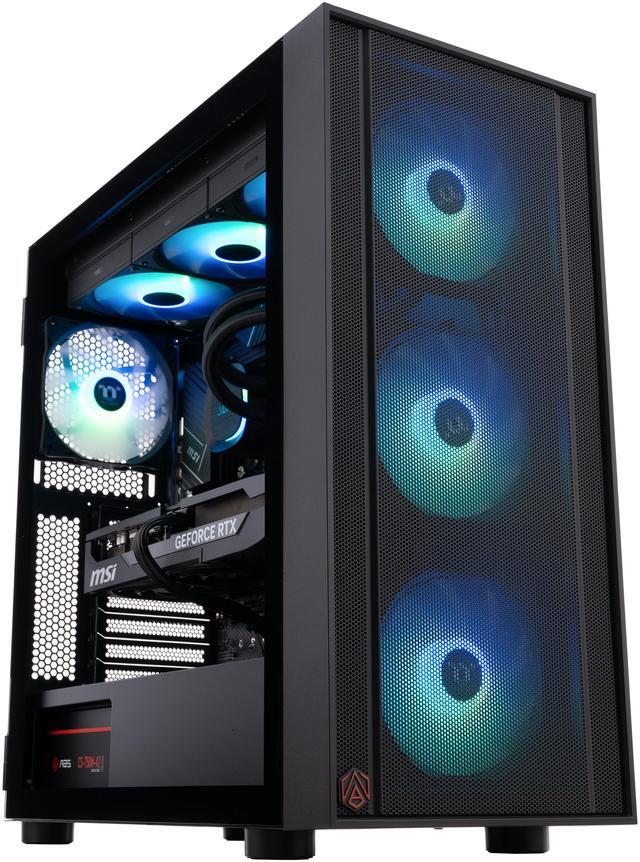 Alt view image 2 of 8 - ABS Eurus Aqua Gaming PC - Windows 11 - Intel Core i9-14900KF - GeForce RTX 5070 Ti -  DLSS 4 - AI-Powered Performance - 32GB DDR5 6400 - 2TB M.2 NVMe SSD - EA14900KF5070TI2