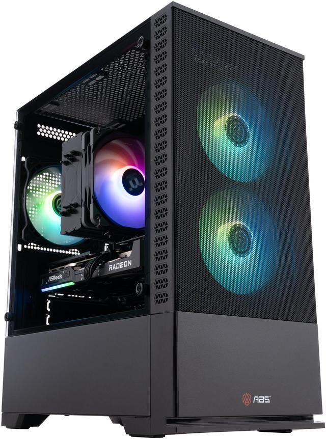 Alt view image 2 of 8 - ABS Cyclone Ruby Gaming PC - Windows 11 - AMD Ryzen 7 9700X - Radeon RX 9060 XT - AI-Powered Performance - 32GB DDR5 6400MHz - 1TB M.2 NVMe SSD - CR9700X9060XT16GB2