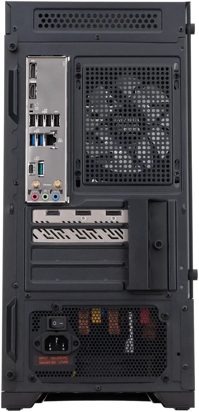 Alt view image 6 of 8 - ABS Cyclone Ruby Gaming PC - Windows 11 - AMD Ryzen 5 9600X - Radeon RX 9060 XT - AI-Powered Performance - 32GB DDR5 6400MHz - 1TB M.2 NVMe SSD - CR9600X9060XT16GB2