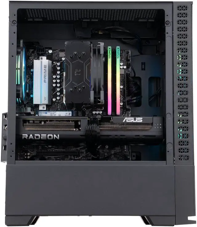 Alt view image 4 of 8 - ABS Cyclone Ruby Gaming PC - Windows 11 - AMD Ryzen 7 9700X - Radeon 9060 XT - 32GB DDR5 6400MHz - 1TB M.2 NVMe SSD - CR9700X9060XT16GB3