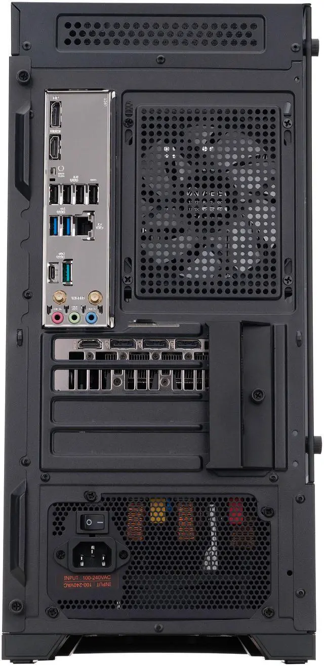 Alt view image 6 of 8 - ABS Cyclone Ruby Gaming PC -  Powered by Asus - Windows 11 - AMD Ryzen 7 9700X - GeForce RTX 5060 Ti -  DLSS 4 - AI-Powered Performance - 32GB DDR5 6400 - 1TB M.2 NVMe SSD - CR9700X5060TI3