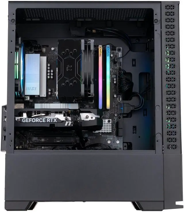 Alt view image 4 of 8 - ABS Cyclone Ruby Gaming PC - Windows 11 - AMD Ryzen 7 9700X - GeForce RTX 5060 - 32GB DDR5 6400 - 1TB M.2 NVMe SSD - CR9700X50602