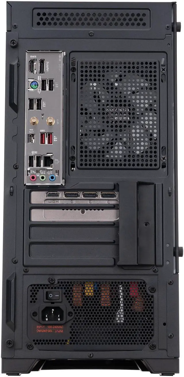 Alt view image 6 of 8 - ABS Cyclone Ruby Gaming PC - Windows 11 - AMD Ryzen 7 9700X - GeForce RTX 5070 -  DLSS 4 - AI-Powered Performance - 32GB DDR5 6400 - 1TB M.2 NVMe SSD - CR9700X50703