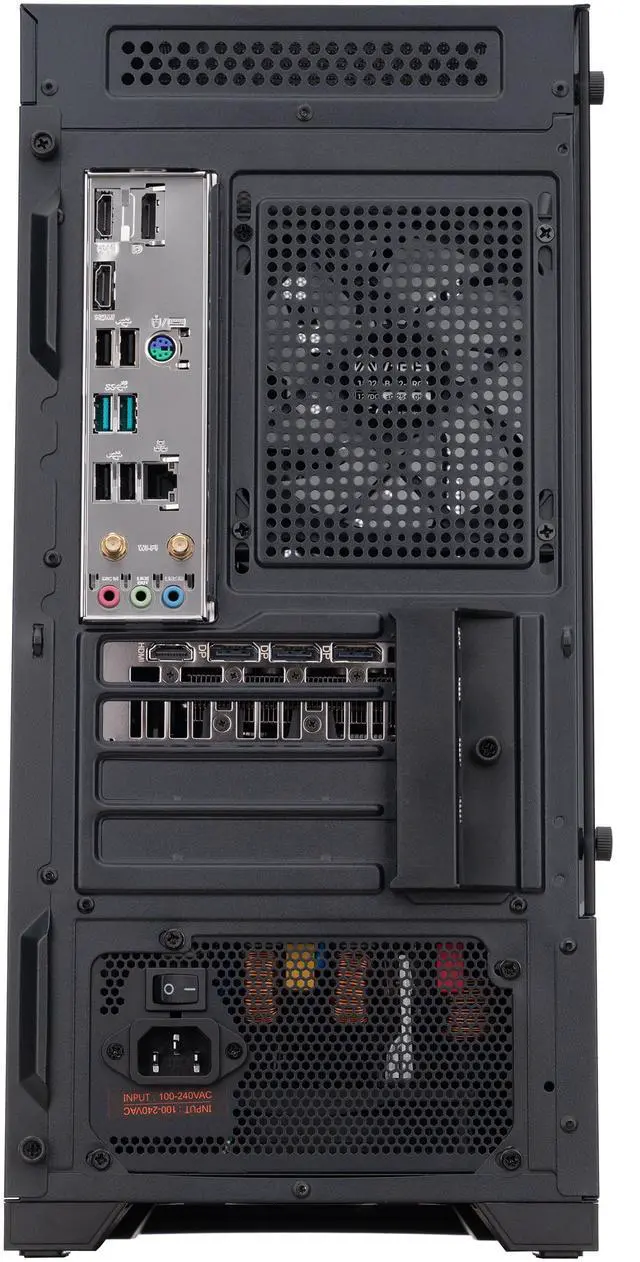 Alt view image 6 of 8 - ABS Cyclone Aqua Gaming PC Powered by Asus - Windows 11 - Intel Core i5-14400F - GeForce RTX 5060 -  DLSS 4 - AI-Powered Performance - 32GB DDR4 3200 - 1TB M.2 NVMe SSD - CA14400F50602