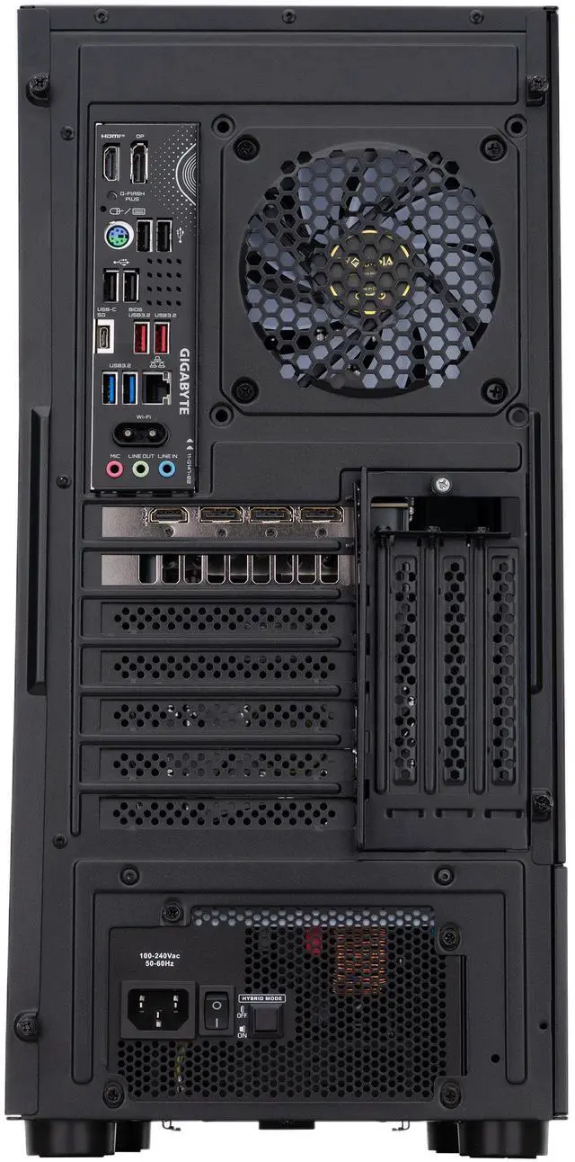 Alt view image 5 of 7 - ABS Aeolian Ruby Gaming PC - Windows 11 - AMD Ryzen 7 7800X3D - GeForce RTX 5070 Ti -  DLSS 4 - AI-Powered Performance - 32GB DDR5 6000 - 2TB M.2 NVMe SSD - AR7800X3D5070TI3
