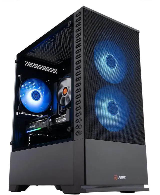 Alt view image 2 of 8 - ABS Cyclone Ruby Gaming PC - Windows 11 - AMD Ryzen 5 9600X - Radeon RX 9060 XT - 32GB DDR5 6400 - 1TB M.2 NVMe SSD - CR9600X9060XT16GB3