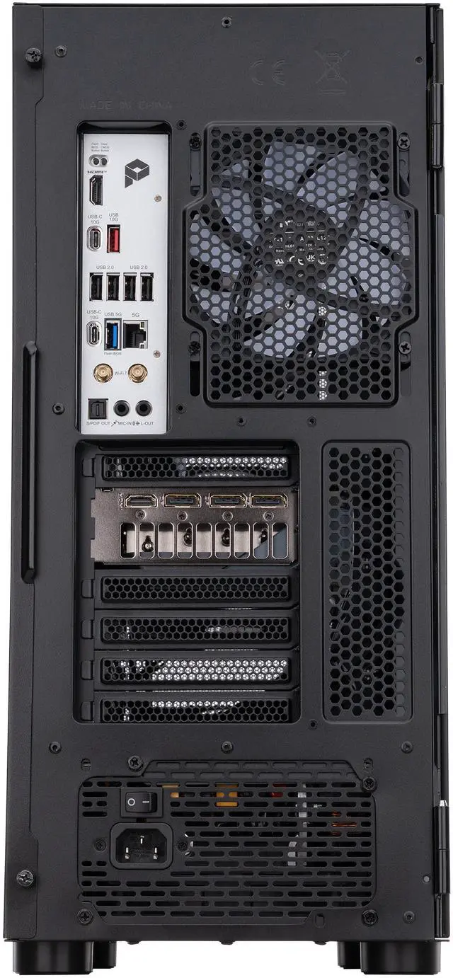 Alt view image 6 of 8 - ABS Eurus Ruby Gaming PC - Windows 11 - AMD Ryzen 7 7800X3D - GeForce RTX 5070 - DLSS 4 - AI-Powered Performance - 32GB DDR5 6400MHz - 2TB M.2 NVMe SSD - ER7800X3D5070