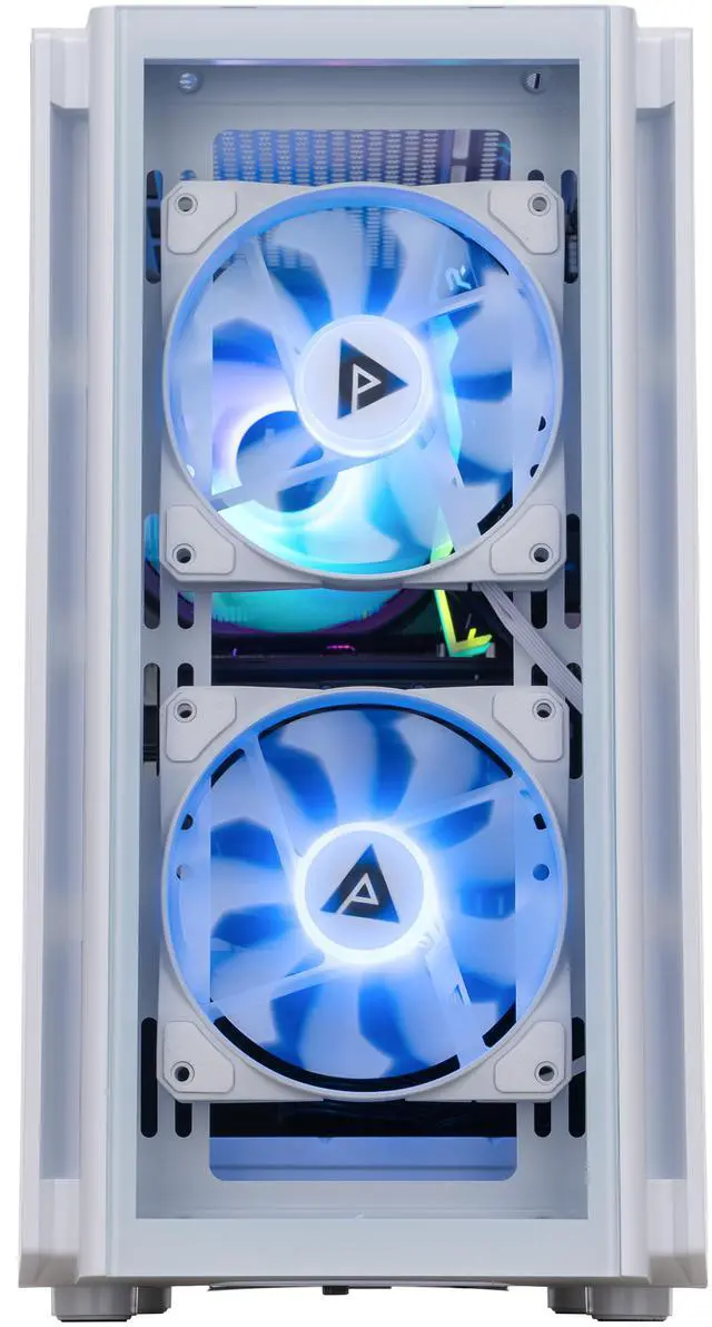 Alt view image 3 of 8 - ABS Flux Ruby Gaming PC - Windows 11 - AMD Ryzen 7 7800X3D - Radeon RX 9070 XT - DLSS 4 - AI-Powered Performance - 32GB DDR5 6400MHz - 2TB M.2 NVMe SSD - FR7800X3D9070XT