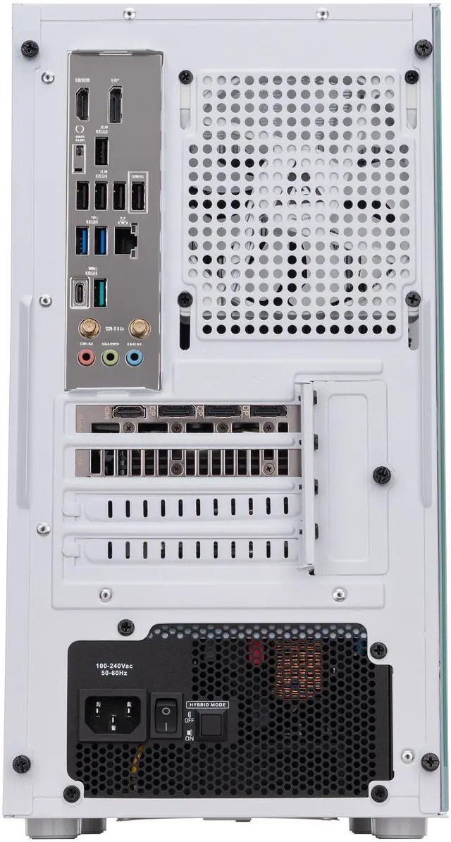 Alt view image 6 of 8 - ABS Flux Ruby Gaming PC - Windows 11 - AMD Ryzen 7 7800X3D - Radeon RX 9070 XT - DLSS 4 - AI-Powered Performance - 32GB DDR5 6400MHz - 2TB M.2 NVMe SSD - FR7800X3D9070XT