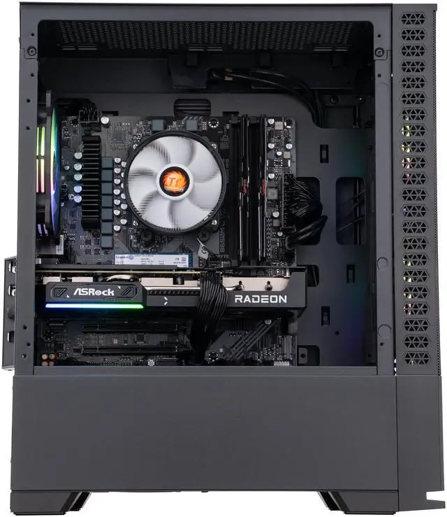 Alt view image 4 of 8 - ABS Cyclone Ruby Gaming PC - Windows 11 - AMD Ryzen 5 9600X - Radeon RX 9060 XT -  32GB DDR5 6000 - 1TB M.2 NVMe SSD - CR9600X9060XT8GB