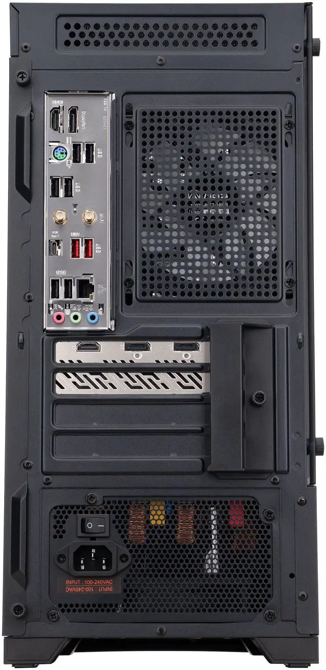 Alt view image 6 of 8 - ABS Cyclone Ruby Gaming PC - Windows 11 - AMD Ryzen 5 9600X - Radeon RX 9060 XT -  32GB DDR5 6000 - 1TB M.2 NVMe SSD - CR9600X9060XT8GB