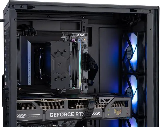Alt view image 7 of 8 - ABS Stratos Aqua II Gaming PC - Windows 11 - Intel Core Ultra 7 265KF - GeForce RTX 5070 - DLSS 4 - AI-Powered Performance - 32GB DDR5 6400 - 2TB M.2 NVMe SSD - SA265KF50702