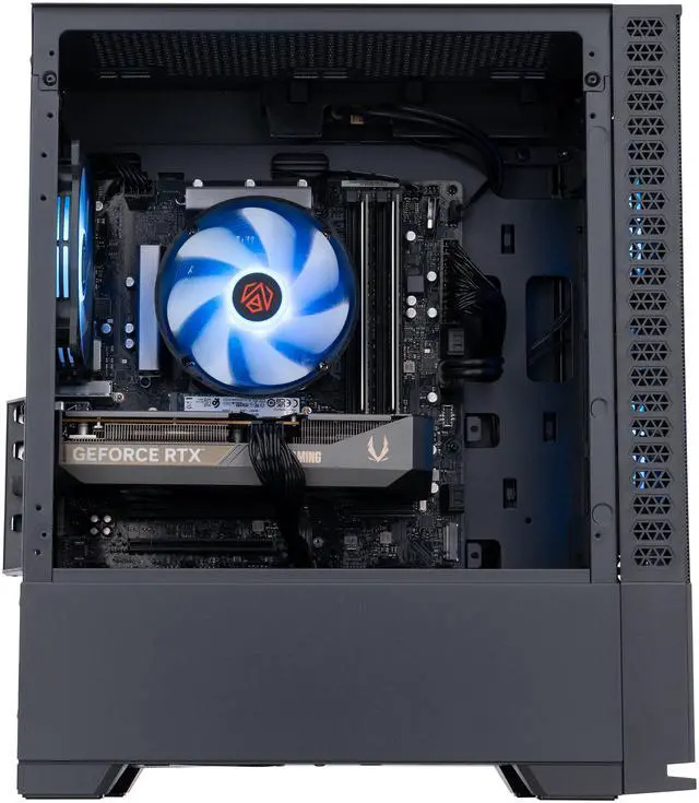 Alt view image 4 of 8 - ABS Cyclone Aqua Gaming PC - Windows 11 - Intel Core i5-14400F - GeForce RTX 5060-  DLSS 4 - AI-Powered Performance - 32GB DDR4 3200 - 1TB M.2 NVMe SSD - CA14400F50603