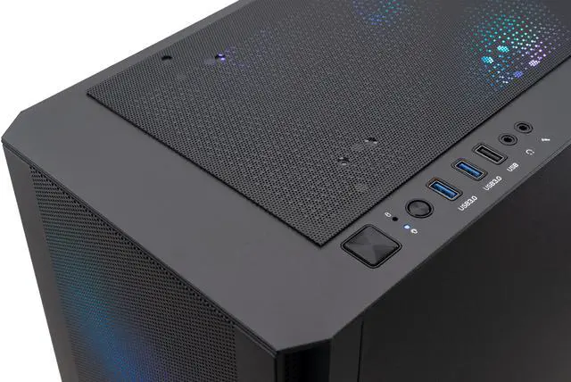 Alt view image 5 of 8 - ABS Quilon Aqua Gaming PC - Windows 11 - Intel Core i5-14400F - GeForce RTX 5060 - DLSS 4 - AI-Powered Performance - 32GB DDR4 3200MHz - 1TB M.2 NVMe SSD - AA14400F5060