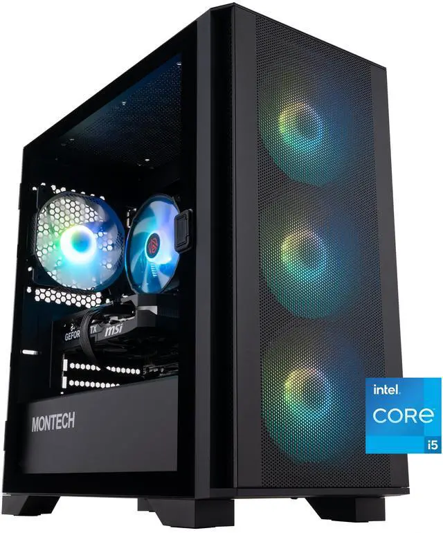 Main image of ABS Quilon Aqua Gaming PC - Windows 11 - Intel Core i5-14400F - GeForce RTX 5060 - DLSS 4 - AI-Powered Performance - 32GB DDR4 3200MHz - 1TB M.2 NVMe SSD - AA14400F5060